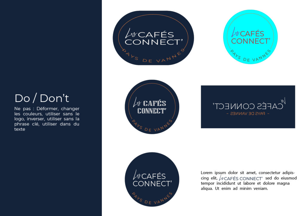 Charte Graphique Les Cafés Connect'